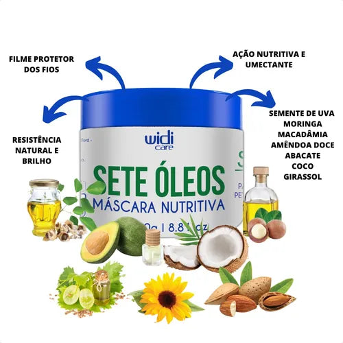 Seven Oils Nourishing Hair Mask – Widi Care