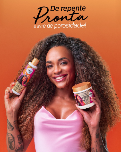 S.O.S Cachos Instant Treatment Conditioning Mask - Salon Line - 500g - Naturally