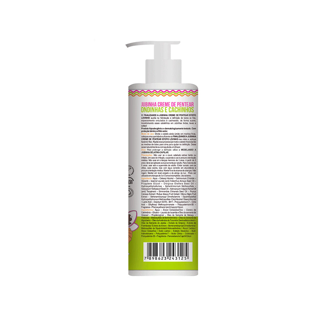 Jubinha Leave-In Cream – Light Effect for Waves & Curls – Widi Care