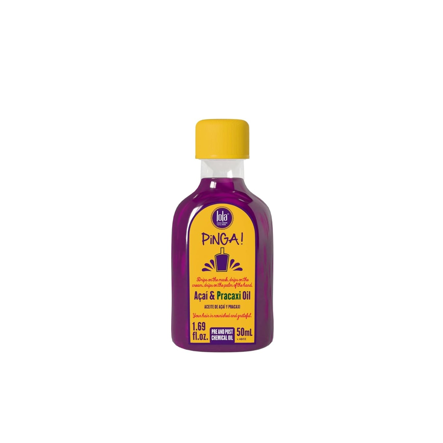 PINGA Hair Oil with Açaí and Pracaxi - Lola Cosmetics - Naturally