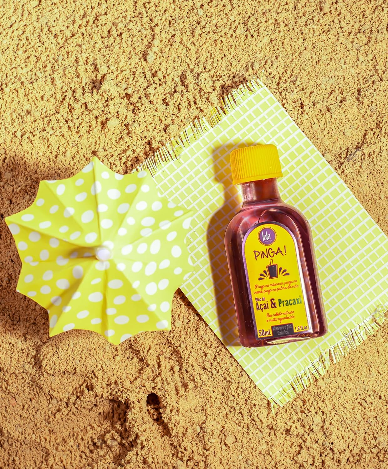 PINGA Hair Oil with Açaí and Pracaxi - Lola Cosmetics - Naturally