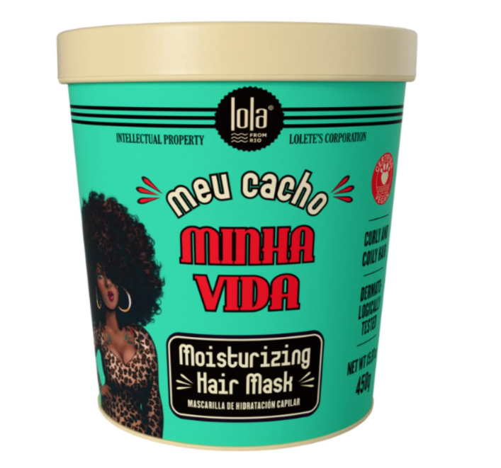 Meu Cacho Minha Vida - Moisturizing Hair Mask - Lola Cosmetics - 450g - Naturally