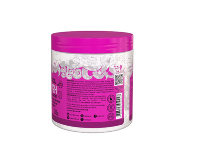 Curly Hair Gel, Gelatin for Hair Volumising, Vegan – Salon Line - 550g - Naturally