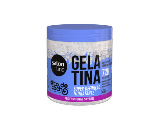 Super Definition Hydrating Hair Gel – Salon Line - 550g