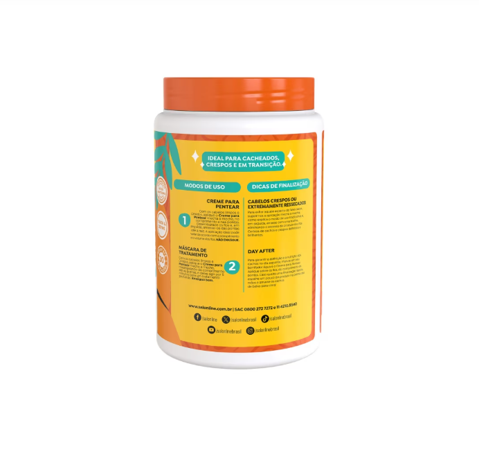 Nutritive Definition Hair Cream Conditioner - Salon Line - 1Kg - Naturally