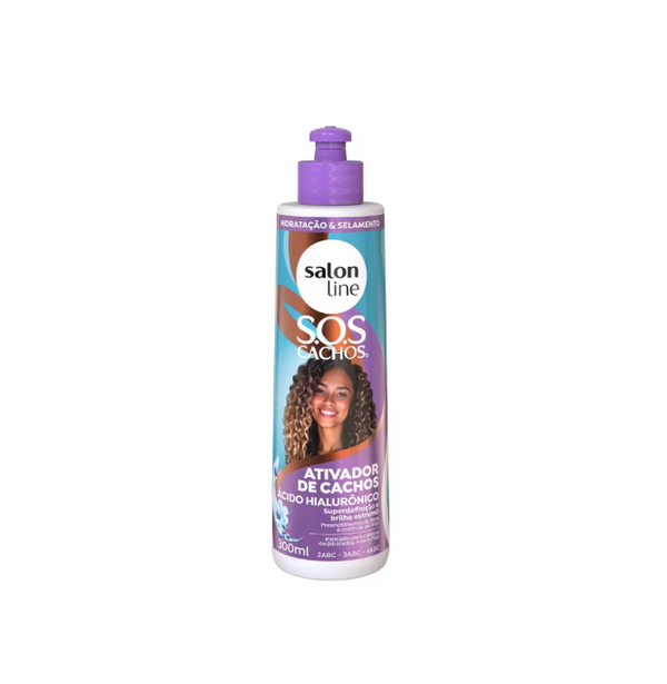 SOS Cachos Hyaluronic Acid Curl Activator - Salon Line - 300g