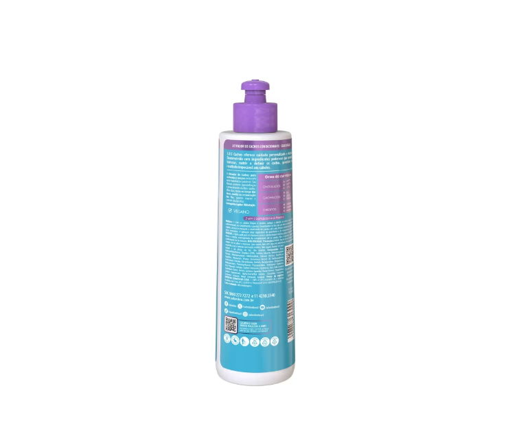 Naturally SOS Cachos Hyaluronic Acid Curl Activator in 300g jar, designed to enhance and define curly hair.