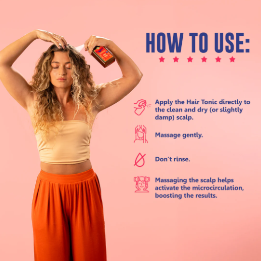 Rapunzel Hair Tonic Spray - Lola Cosmetics - Naturally