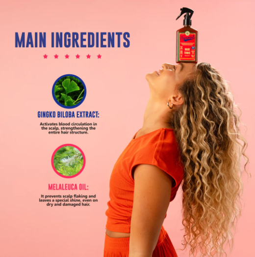 Rapunzel Hair Tonic Spray - Lola Cosmetics - Naturally