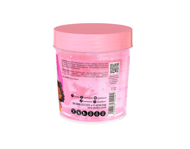 SOS Cachos Curls & Coils Kids Hydrating Gel – Salon Line - 400g