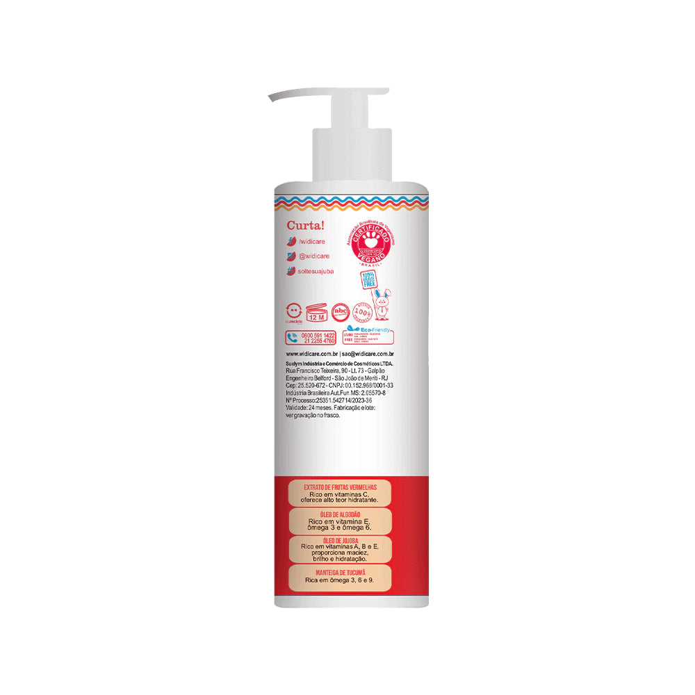 Jubinha Leave-In Cream – Heavy Hold for Coils & Kinks – Widi Care