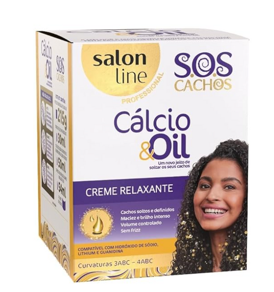 S.O.S Curls Calcium Oil Complete Treatment Kit – Salon Line