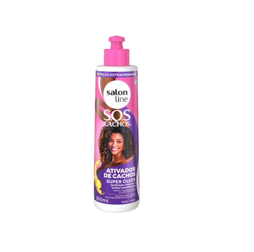 SOS Cachos Super Oils Curl Activator – Salon Line - 300ml