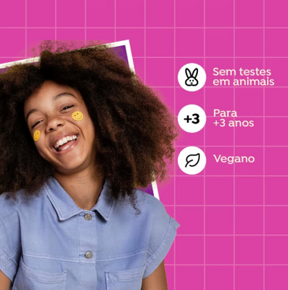 SOS Cachos Curls & Coils Kids Hydrating Gel – Salon Line - 400g - Naturally